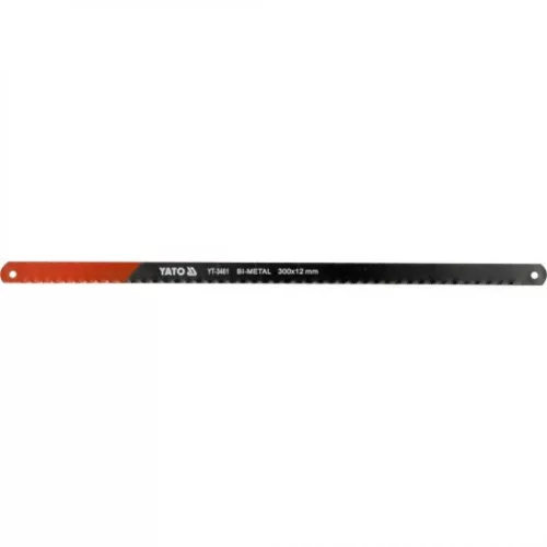 YATO Pânză fierăstrău manual 300/12 24TPI 5 bi-metal (M2+6150) 2 buc/pachet (YT-3461)