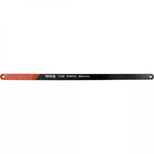 YATO Pânză fierăstrău manual 300/12 24TPI 5 bi-metal (M2+6150) 2 buc/pachet (YT-3462)