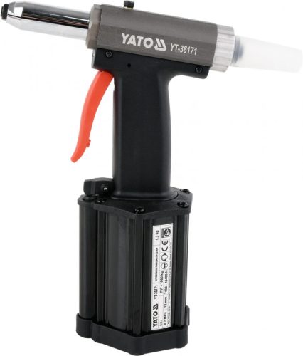 YATO Clește pneumatic pentru nituri pop 1/4", 0,7 MPa, 54 l/min (YT-36171)