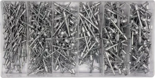 YATO Set nituri oțel aluminiu 400 buc. (YT-36420)