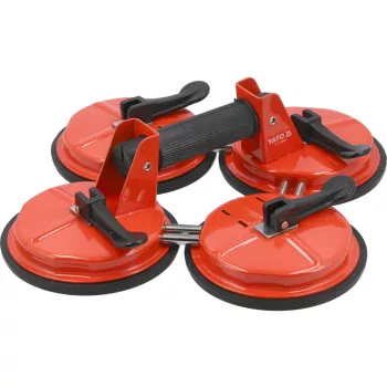   YATO Dispozitiv cu 4 ventuze Ø150 mm pentru sticlă – oțel (YT-37240)
