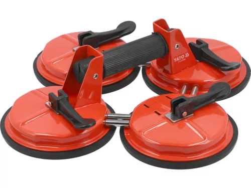 YATO Dispozitiv cu 4 ventuze Ø150 mm pentru sticlă – oțel (YT-37240)