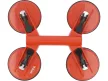 YATO Dispozitiv de prindere cu ventuze pentru sticlă 4x Ø120 mm (YT-37241)