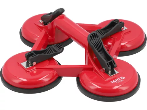 YATO Dispozitiv cu 4 ventuze Ø120 mm pentru sticlă (YT-37242)
