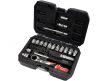 YATO Set chei tubulare deschise 29 piese 1/4" SPLINE (YT-38650)