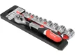 YATO Set tubulare 12 piese 3/8" 10–24 mm CrV (YT-38683)
