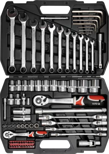 YATO Set chei tubulare 77 piese 1/2" (YT-38781)