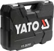YATO Set chei tubulare 108 piese 1/2" 10–32 mm, 1/4" 4–14 mm CrV (YT-38791)