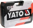 YATO Set chei tubulare 120 piese 1/2" 20–32 mm, 1/4" 4–13 mm, 3/8" 9–17 mm CrV S2 profesional (YT-38801)