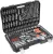 Trusa YATO 216 Piese - Trusa Profesională XXL, 1/2": 10–32 mm, 1/4": 4–14 mm, 3/8": 10–19 mm CrV (YT-38841)