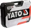 Trusa YATO 216 Piese - Trusa Profesională XXL, 1/2": 10–32 mm, 1/4": 4–14 mm, 3/8": 10–19 mm CrV (YT-38841)