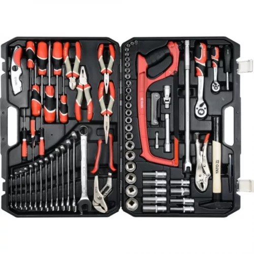 YATO Set scule 79 piese 1/2" 1/4" CrV CrMo (YT-38911)