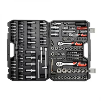   YATO Set chei tubulare 173 piese 1/2", 1/4", 3/8" CrV (YT-38931)