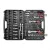 YATO Set chei tubulare 173 piese 1/2", 1/4", 3/8" CrV (YT-38931)