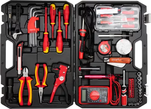 YATO Set scule electricieni 68 piese 1/4" (YT-39009)