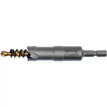 YATO Carotă 16 mm TCT cu prindere bit (YT-44050)