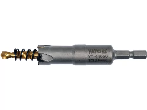 YATO Carotă 16 mm TCT cu prindere bit (YT-44050)