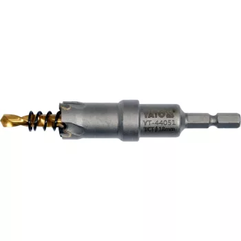 YATO Carotă 18 mm TCT cu prindere bit (YT-44051)