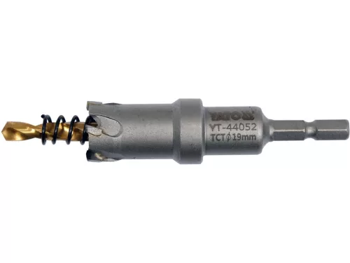 YATO Carotă 19 mm TCT cu prindere bit (YT-44052)