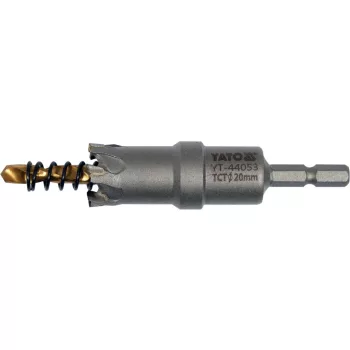 YATO Carotă 20 mm TCT cu prindere bit (YT-44053)