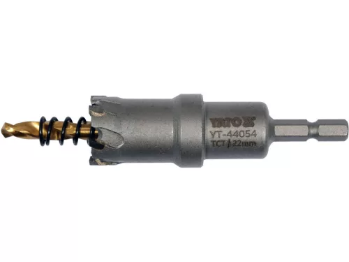 YATO Carotă 22 mm TCT cu prindere bit (YT-44054)