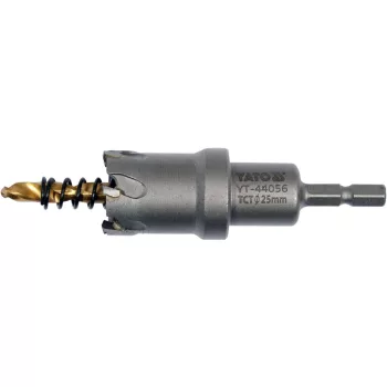 YATO Carotă 25 mm TCT cu prindere bit (YT-44056)