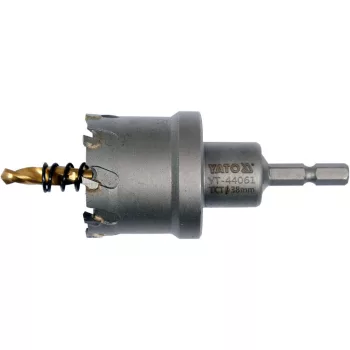 YATO Carotă 38 mm TCT cu prindere bit (YT-44061)