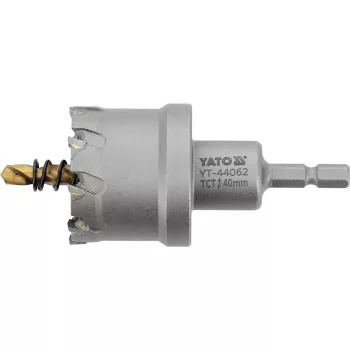 YATO Carotă 40 mm TCT cu prindere bit (YT-44062)