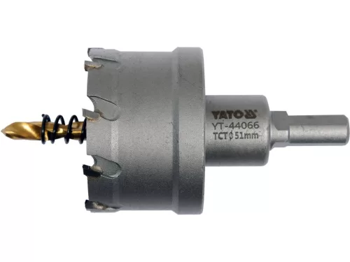 YATO Carotă 51 mm TCT cu prindere bit (YT-44066)