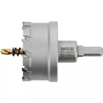 YATO Carotă 60 mm TCT cu prindere bit (YT-44069)
