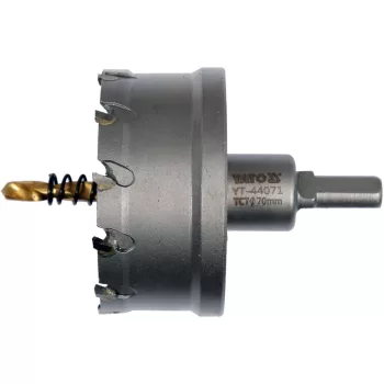 YATO Carotă 70 mm TCT cu prindere bit (YT-44071)