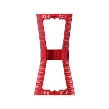   YATO Șablon îmbinări coadă de rândunică 1:5–1:8 (YT-44080)