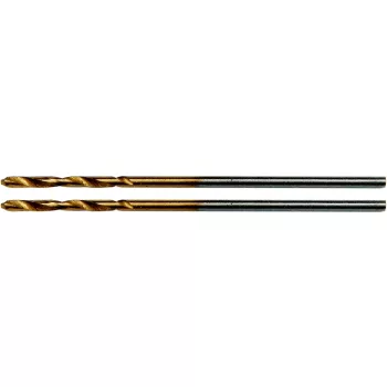   YATO Burghiu elicoidal 1,0×34/12 mm HSS-TiN, set 2 buc (YT-44630)