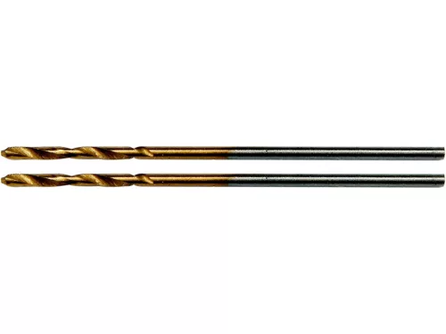 YATO Burghiu elicoidal 1,0×34/12 mm HSS-TiN, set 2 buc (YT-44630)