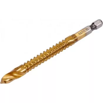   YATO Burghiu frezor metal HSS-TiN cu prindere bit 8,0×99 mm (YT-44826)