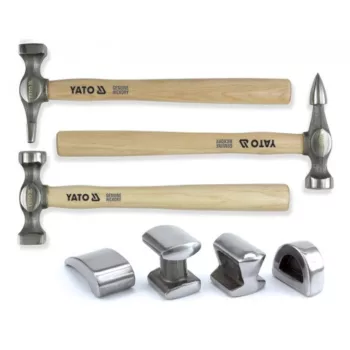   YATO Set ciocane tinichigerie și îndreptare 7 piese (YT-4590)