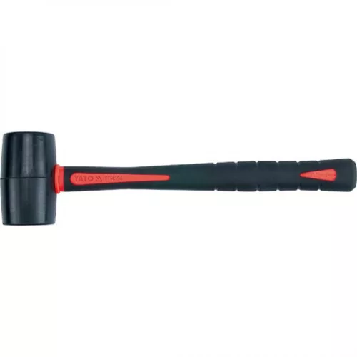 YATO Ciocan cauciuc cu mâner din fibră de sticlă 50 mm (YT-4594)