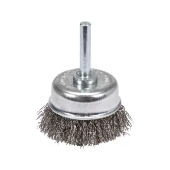 YATO Perie tip cupă pe tijă 50 mm Inox (YT-47497)