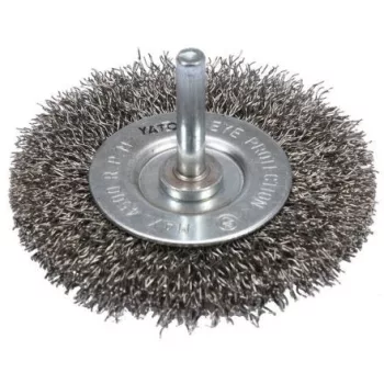 YATO Perie circulară pe tijă Inox 75 mm (YT-47568)