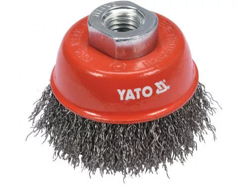 YATO Perie tip oală M14 65 mm inox (YT-47658)