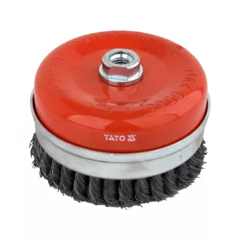 YATO Perie tip cupă răsucită M14 125 mm (YT-47691)