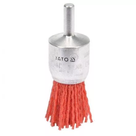 YATO Perie tip cupă pe tijă 25 mm Nylon (YT-47780)