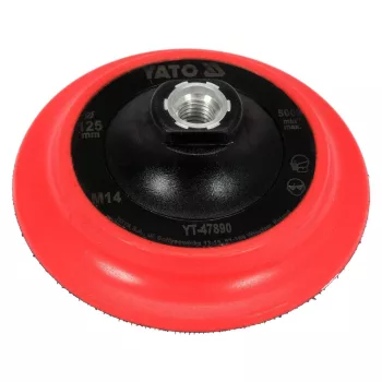   YATO Talpă cauciuc tip arici 125 mm M14 pentru disc de polizat (YT-47890)