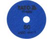 YATO Disc diamantat tip arici pentru șlefuire/polizare 100 mm / P50 umed/uscat (YT-48200)