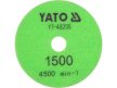 YATO Disc diamantat tip arici pentru șlefuire/polizare 100 mm / P1500 umed/uscat (YT-48205)