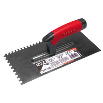 YATO Gletieră Inox 130x275 zimțată 8x8 (YT-5203)