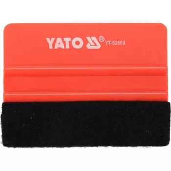   YATO Racletă plastic cu pâslă pentru folii 73x100 mm (YT-52550)