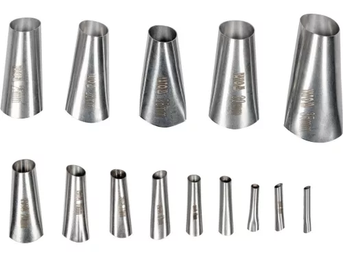 YATO Set duze inox pentru pistol silicon 14 piese (YT-52622)