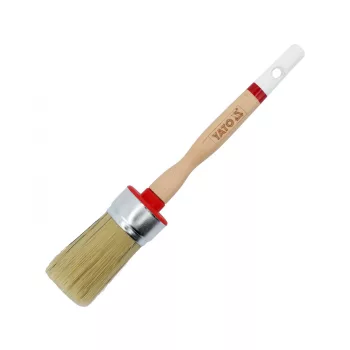   YATO Pensulă rotundă cu mâner lemn 40 mm păr mixt (YT-54581)