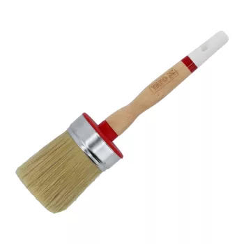   YATO Pensulă rotundă cu mâner lemn 60 mm păr mixt (YT-54583)